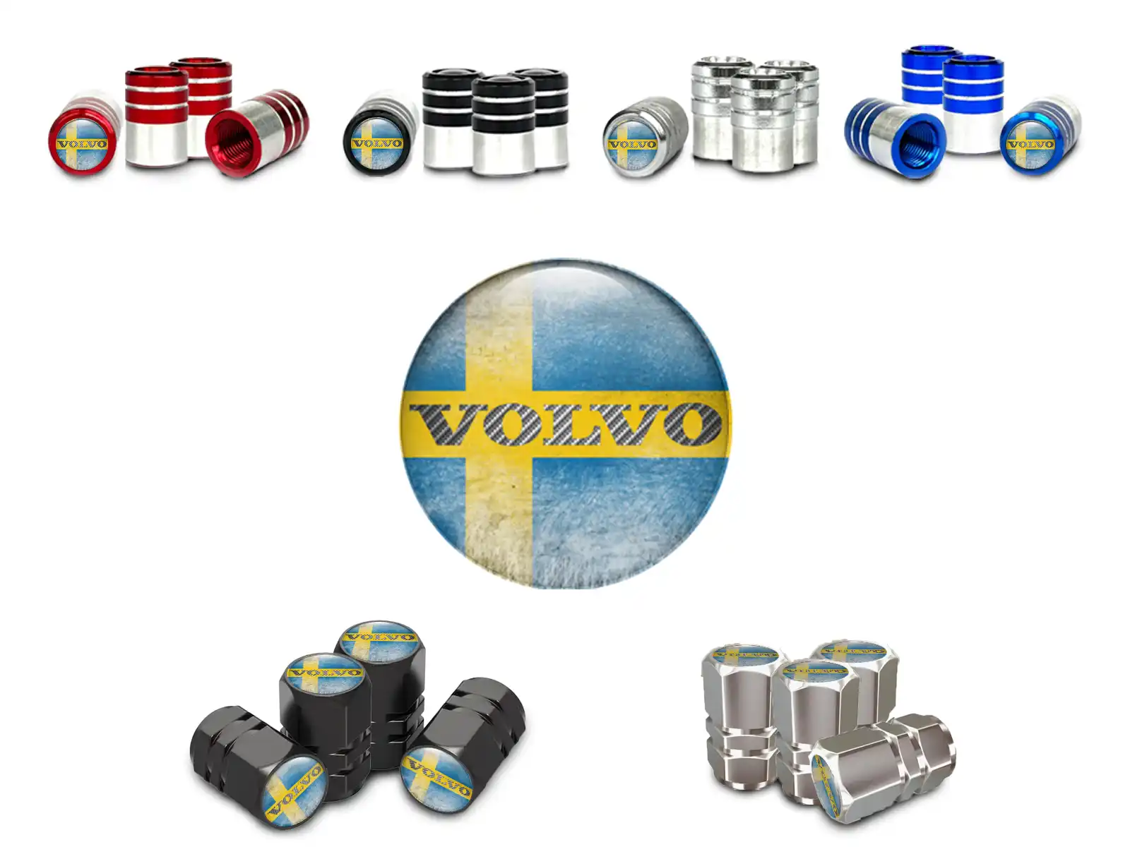 Volvo Covers Valve Pneus Voitures Pro Max